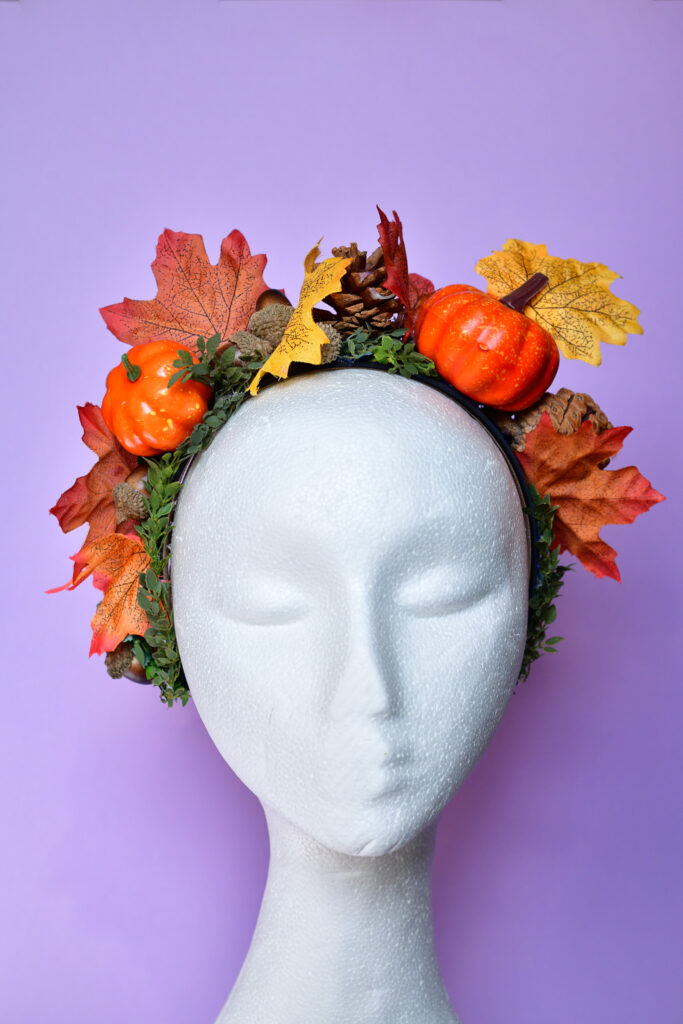 Herbst-Kopfschmuck aus dem Kostümfundus der Fantasy Fotografin Kimi-chan